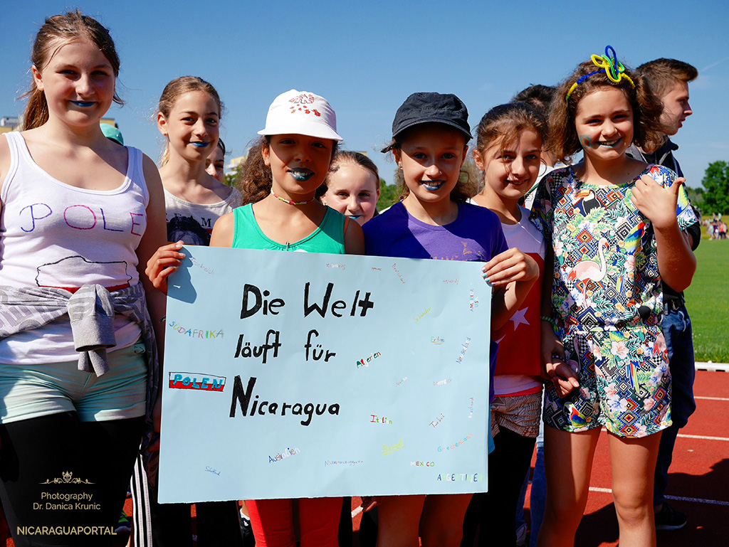 Nicaragua Lauf der Geschwister-Scholl-Schule in Konstanz