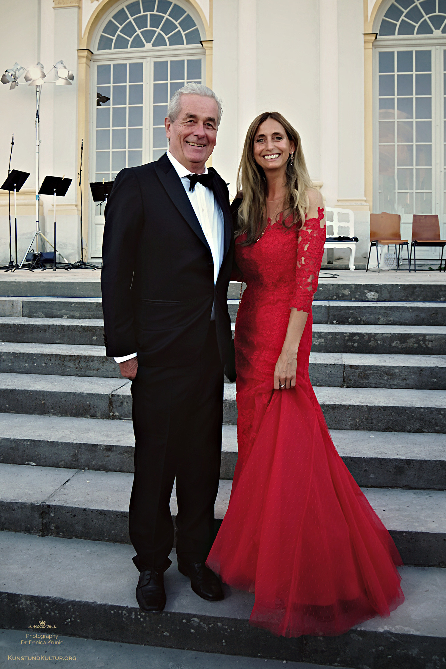 Honorarkonsul Dr. Horst Engler-Hamm und Dr. Danica Krunic